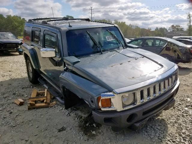 5GTDN136568134871 - 2006 HUMMER H3 TEAL photo 1