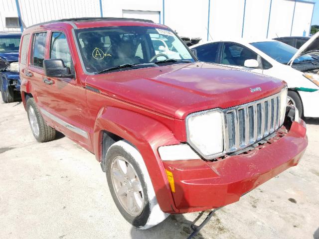 1J8GP58K09W543977 - 2009 JEEP LIBERTY LI RED photo 1