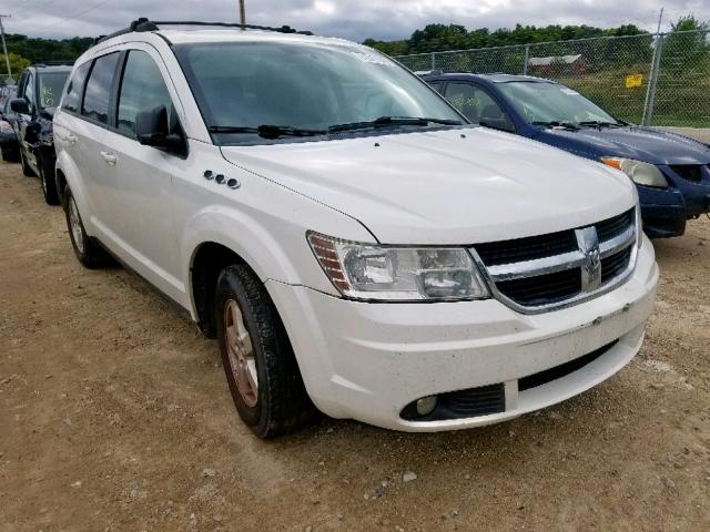 3D4GG47B39T150230 - 2009 DODGE JOURNEY SE WHITE photo 1