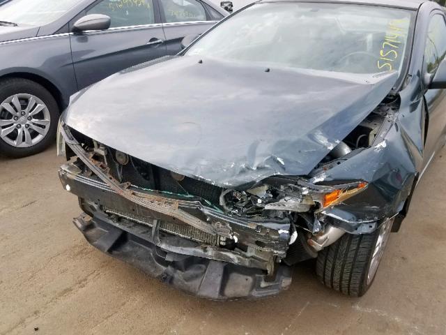 JTKDE167270204511 - 2007 TOYOTA SCION TC ვერცხლისფერი ფოტო 9