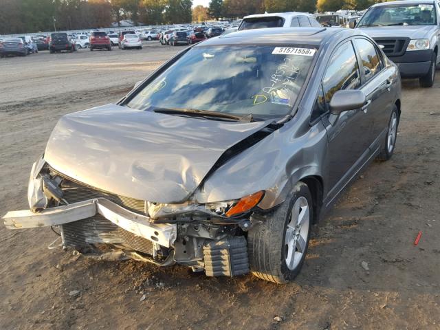 2HGFA16968H315185 - 2008 HONDA CIVIC EXL 灰色 照片 2