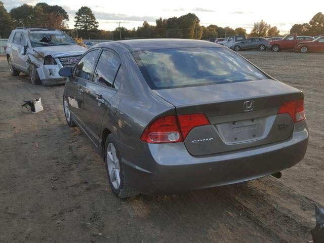 2HGFA16968H315185 - 2008 HONDA CIVIC EXL 灰色 照片 3