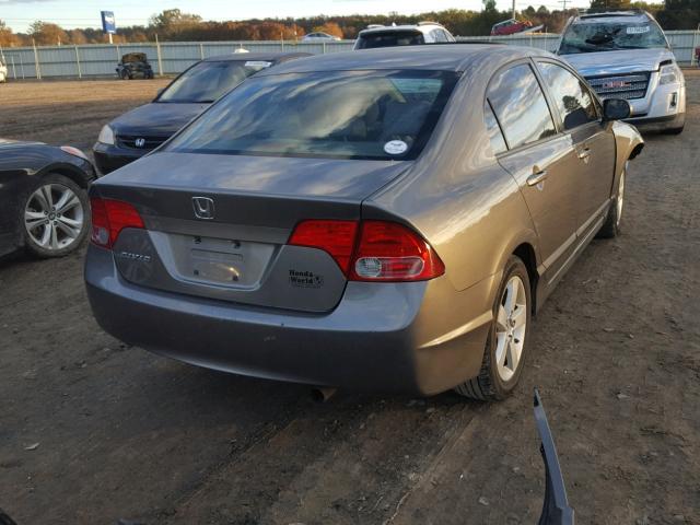 2HGFA16968H315185 - 2008 HONDA CIVIC EXL 灰色 照片 4