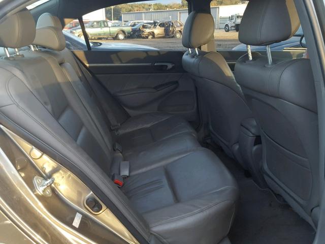 2HGFA16968H315185 - 2008 HONDA CIVIC EXL 灰色 照片 6