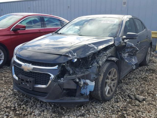 1G11C5SL9FF185891 - 2015 CHEVROLET MALIBU 1LT GRAY photo 2