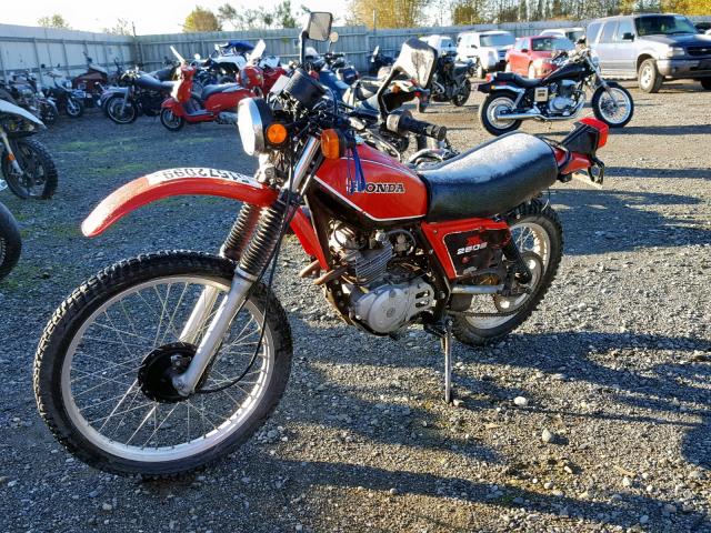 JH2MD010XBM306467 - 1981 HONDA XL250 S RED photo 2