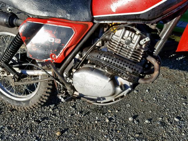 JH2MD010XBM306467 - 1981 HONDA XL250 S RED photo 7