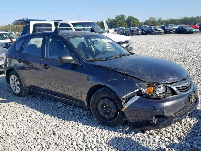 JF1GH61648H817567 - 2008 SUBARU IMPREZA 2. GRAY photo 1