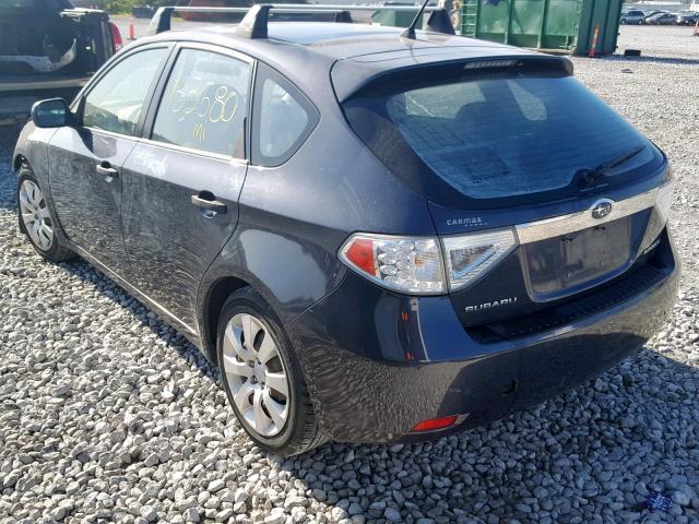 JF1GH61648H817567 - 2008 SUBARU IMPREZA 2. GRAY photo 3