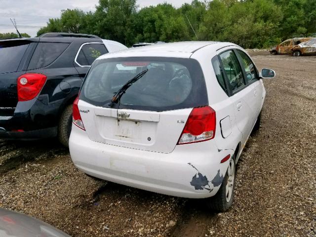 KL1TD66697B795815 - 2007 CHEVROLET AVEO BASE Ağ foto 4