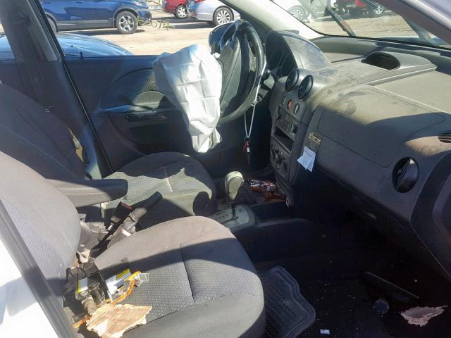 KL1TD66697B795815 - 2007 CHEVROLET AVEO BASE Ağ foto 5