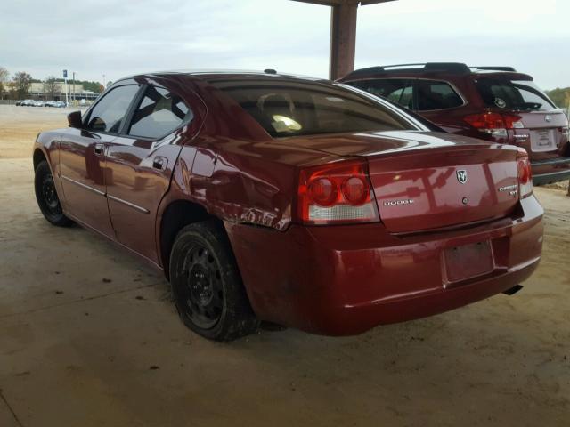 2B3CA3CV6AH177024 - 2010 DODGE CHARGER SX RED photo 3