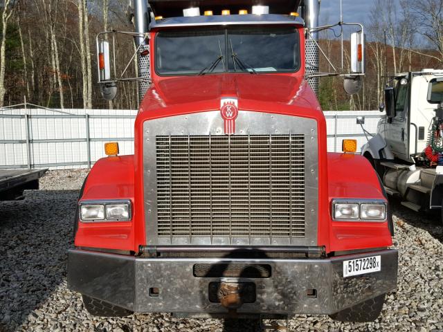 1NKDX0TX78J206541 - 2008 KENWORTH CONSTRUCTI RED photo 7