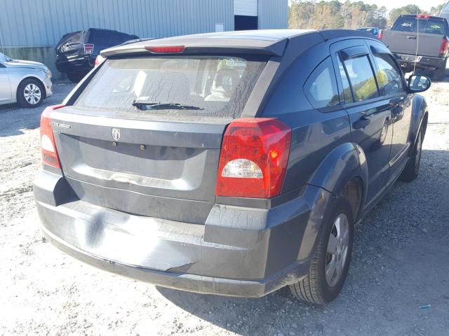 1B3HB28B37D288681 - 2007 DODGE CALIBER BLUE photo 4