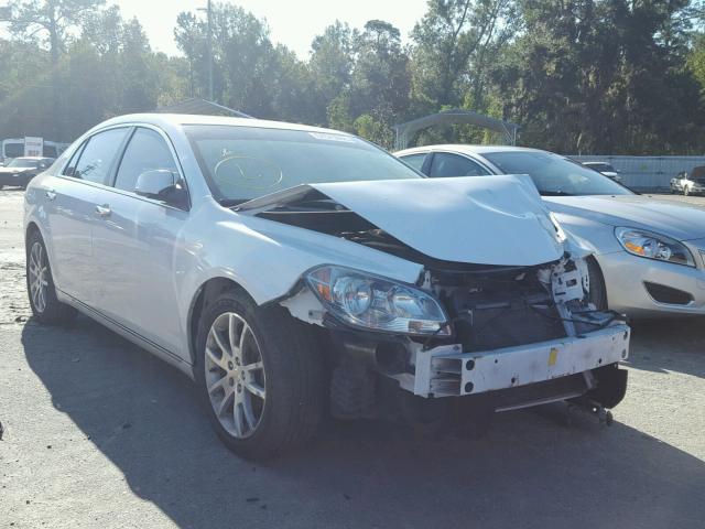 1G1ZE5E74BF132439 - 2011 CHEVROLET MALIBU LTZ WHITE photo 1