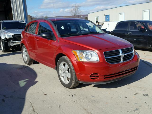 1B3HB48AX9D172691 - 2009 DODGE CALIBER SX RED photo 1