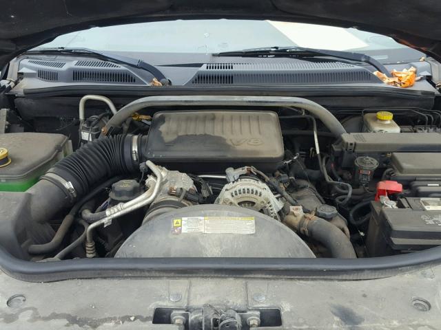 1J8HG48P07C54232 - 2007 JEEP COMMANDER BLACK photo 7