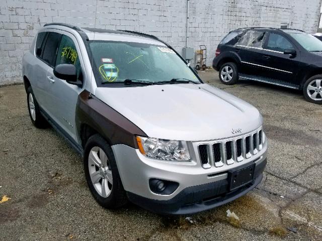 1C4NJCEA3CD651755 - 2012 JEEP COMPASS LA SILVER photo 1