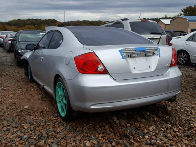 JTKDE177350033487 - 2005 TOYOTA SCION TC 银色 照片 3