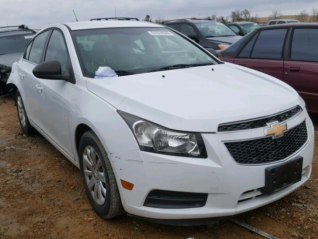 1G1PC5SH1B7115506 - 2011 CHEVROLET CRUZE LS WHITE photo 1