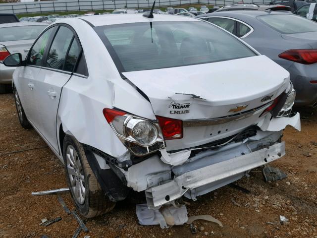 1G1PC5SH1B7115506 - 2011 CHEVROLET CRUZE LS WHITE photo 3