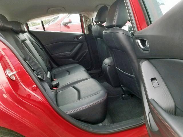 JM1BM1L39E1207724 - 2014 MAZDA 3 TOURING RED photo 6