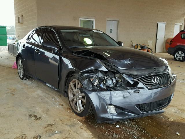 JTHBK262872035826 - 2007 LEXUS IS 250 SILVER photo 1