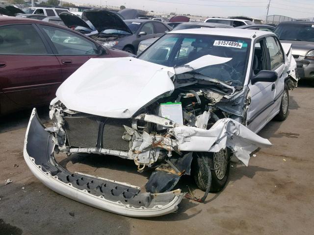 4S3BD4359V7209568 - 1997 SUBARU LEGACY L WHITE photo 2