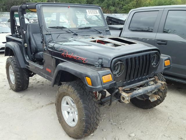 1J4FA69S94P764175 - 2004 JEEP WRANGLER / BLACK photo 1