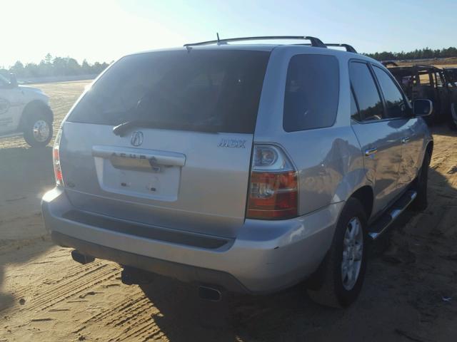 2HNYD18925H534419 - 2005 ACURA MDX TOURIN SILVER photo 4