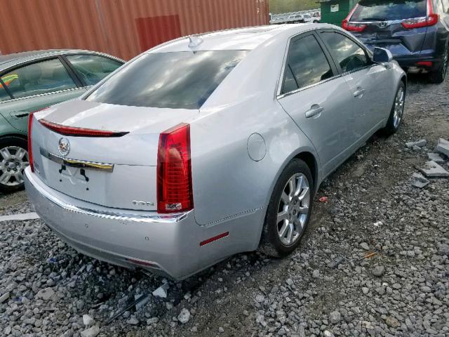 1G6DV57V590114772 - 2009 CADILLAC CTS HI FEA SILVER photo 4