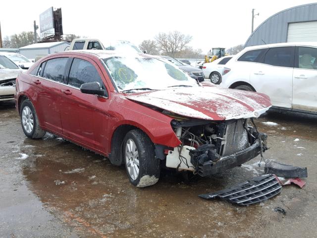 1C3LC46K48N122660 - 2008 CHRYSLER SEBRING LX RED photo 1