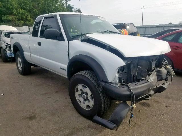 1GCCT19WX28188340 - 2002 CHEVROLET S TRUCK S1 WHITE photo 1