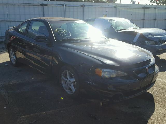 1G2NW12E0XM798512 - 1999 PONTIAC GRAND AM G BLACK photo 1