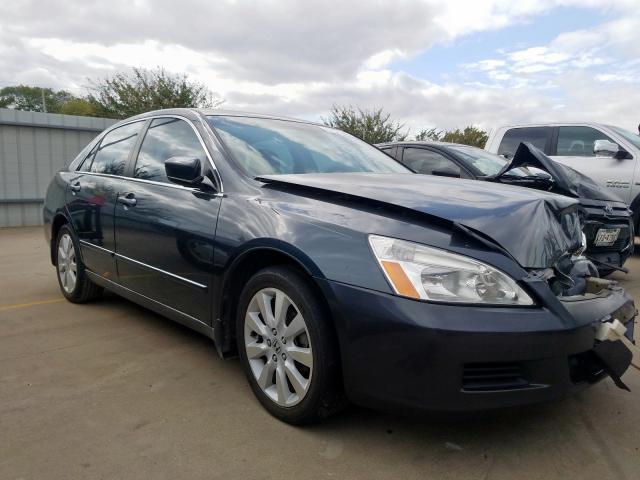 1HGCM66417A060020 - 2007 HONDA ACCORD SE GRAY photo 1