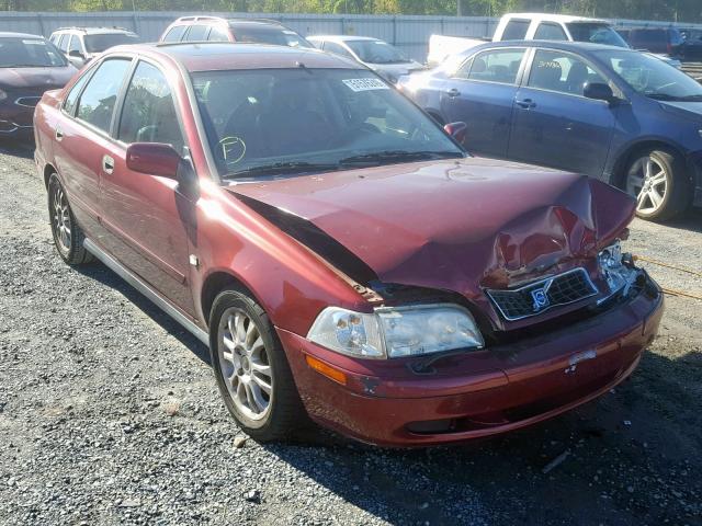 YV1VS27504F077171 - 2004 VOLVO S40 1.9T MAROON photo 1