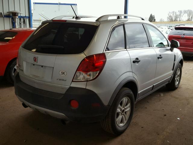 3GSDL43NX9S621019 - 2009 SATURN VUE XE SILVER photo 4