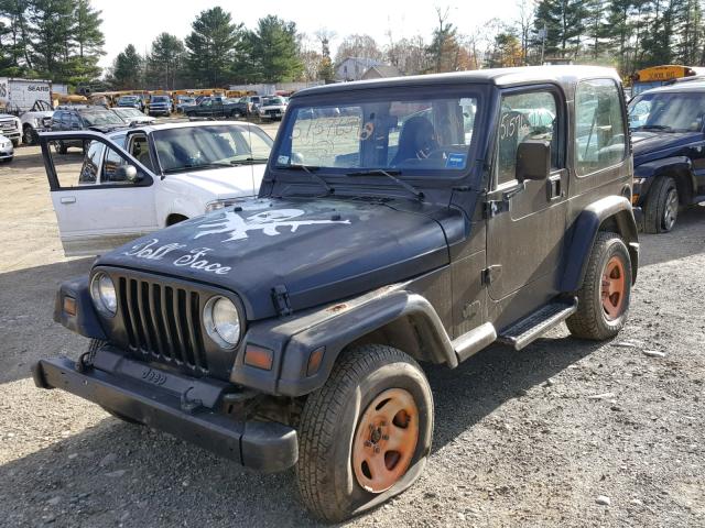 1J4FY19S3VP530761 - 1997 JEEP WRANGLER / BLACK photo 2