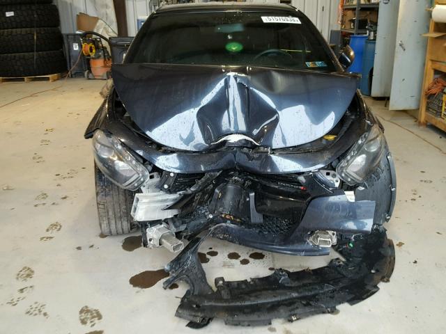 1C3CDFBB8ED903715 - 2014 DODGE DART SXT BLUE photo 9