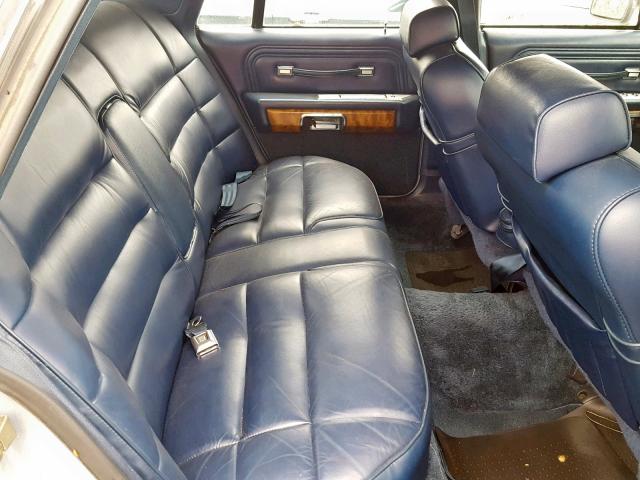 2MEBM75F8HX625860 - 1987 MERCURY GRAND MARQ BLUE photo 6