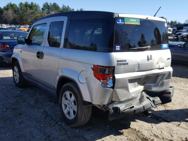 5J6YH28719L003522 - 2009 HONDA ELEMENT EX SILVER photo 3