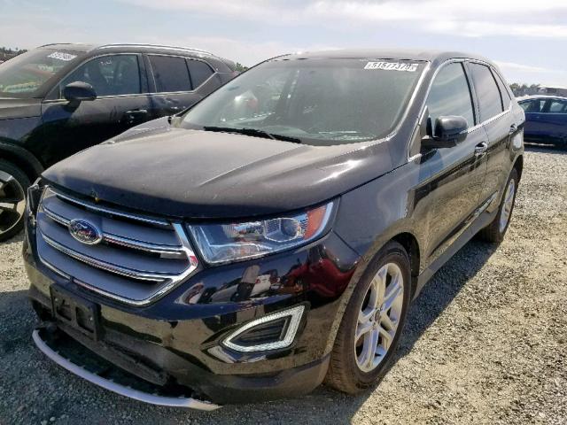 2FMPK4K83JBB87832 - 2018 FORD EDGE TITAN BLACK photo 2