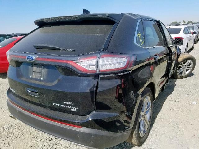 2FMPK4K83JBB87832 - 2018 FORD EDGE TITAN BLACK photo 4