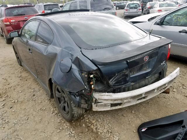 JTKDE167760117878 - 2006 TOYOTA SCION TC შავი ფოტო 3