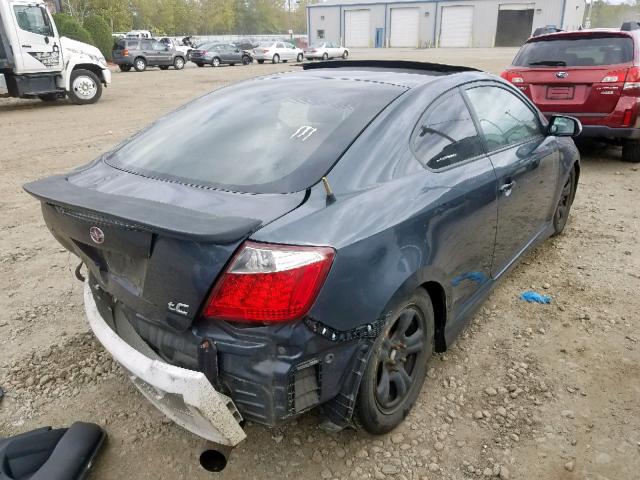 JTKDE167760117878 - 2006 TOYOTA SCION TC შავი ფოტო 4
