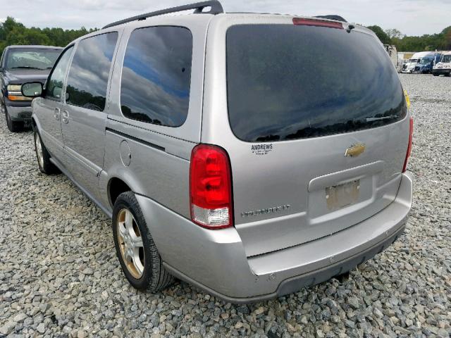 1GNDV33L76D168527 - 2006 CHEVROLET UPLANDER L SILVER photo 3