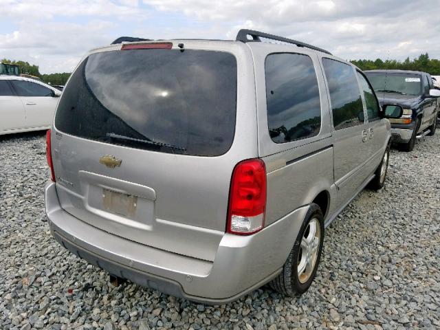 1GNDV33L76D168527 - 2006 CHEVROLET UPLANDER L SILVER photo 4