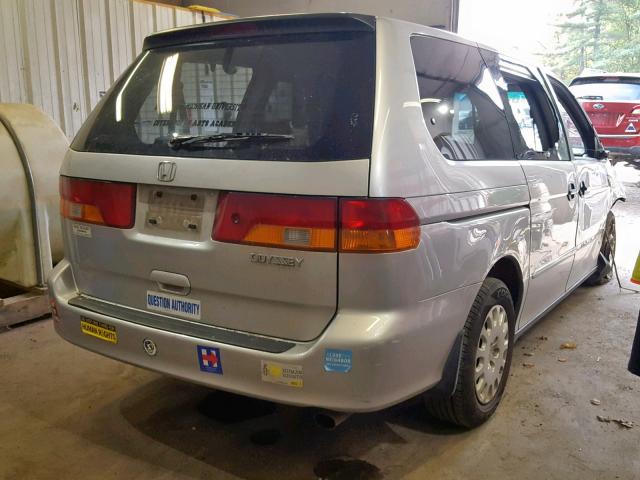 5FNRL18573B068872 - 2003 HONDA ODYSSEY LX SILVER photo 4