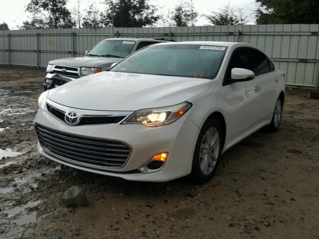 4T1BK1EB7DU043618 - 2013 TOYOTA AVALON BAS WHITE photo 2