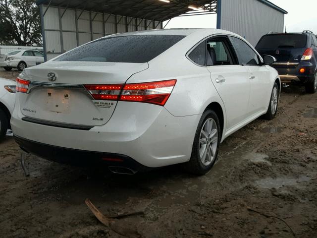4T1BK1EB7DU043618 - 2013 TOYOTA AVALON BAS WHITE photo 4
